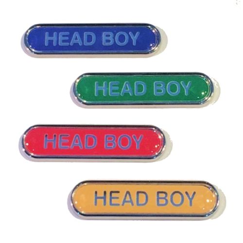 HEAD BOY bar badge